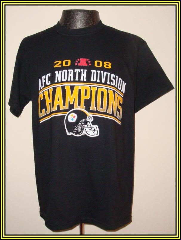 steelers afc north champs shirts